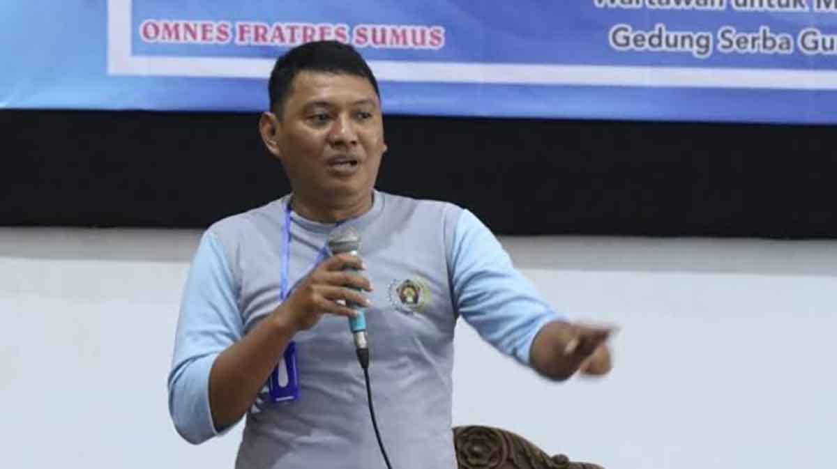 Ketua PWI Pasuruan, Ziaul Haq.