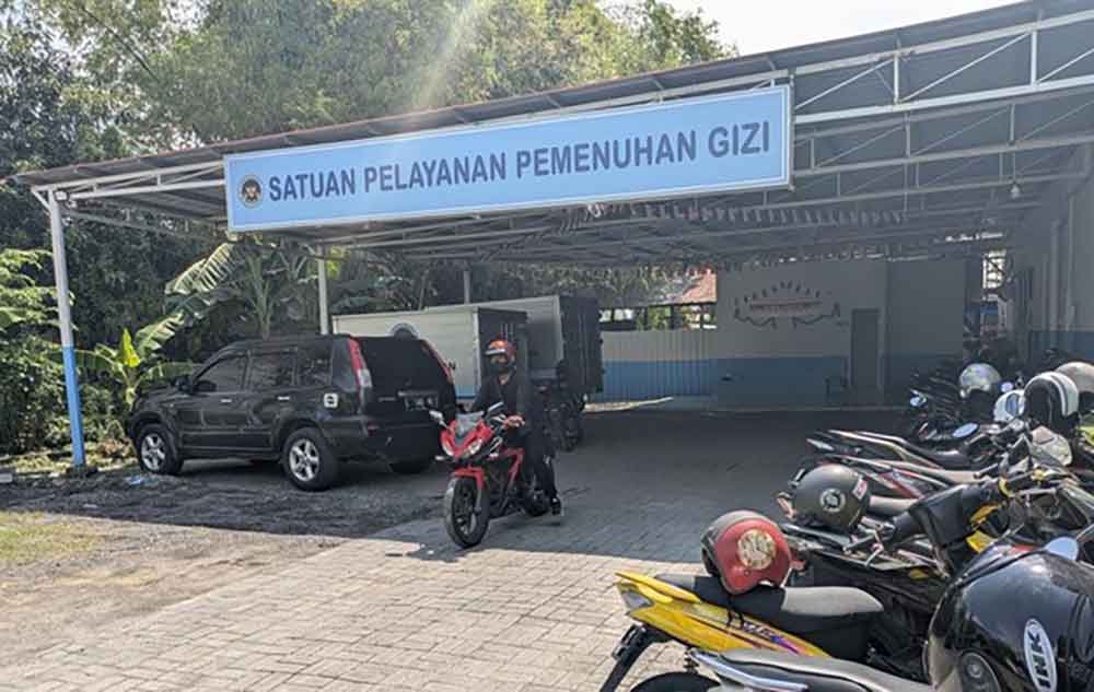 Dapur MBG di Lamongan.
