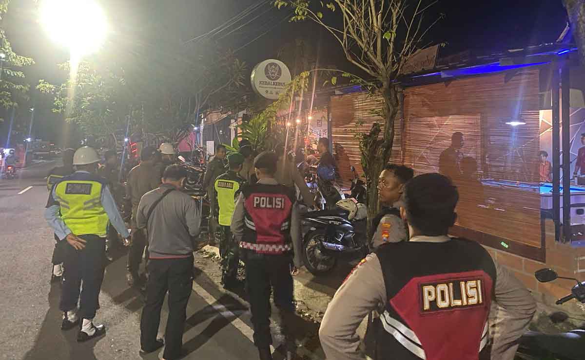 Patroli yang digelar Polres Madiun Kota.