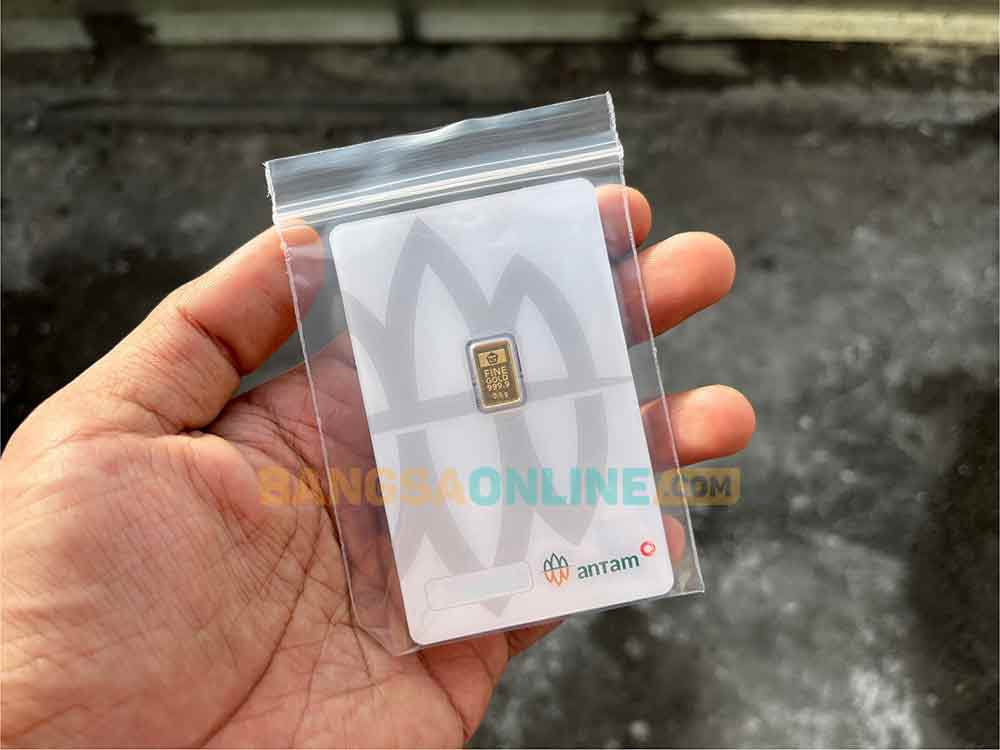 Emas Antam Hari Ini Hanya Turun Tipis, Jadi Segini Harga Buyback per 7 Desember 2025