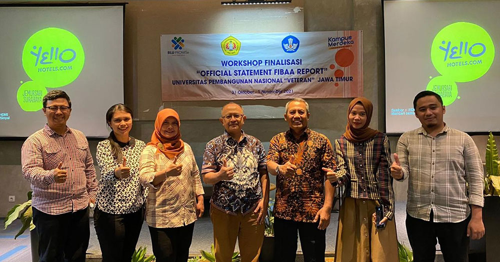 Tim Taskforce FIBAA dari Prodi Administrasi Publik UPNVJT