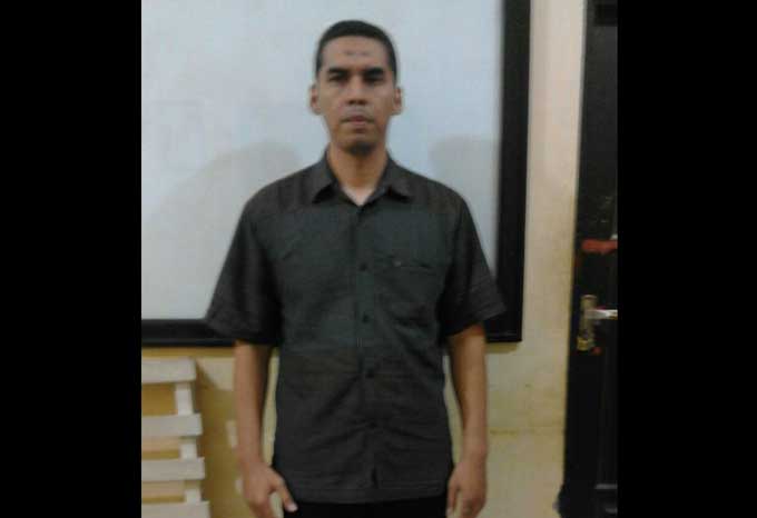 Tersangka penipuan, Tono Budi Susilo.