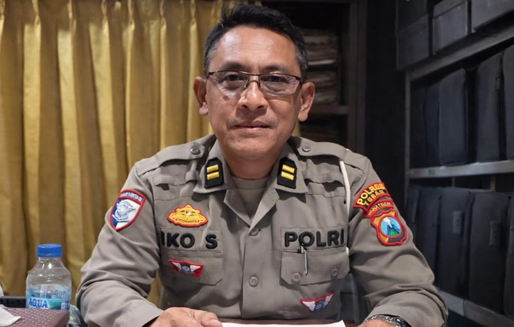 Iptu Eko Sulistyono, Kanit Penegakan Hukum Satlantas Polres Tuban.