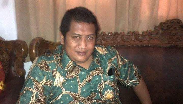 Gagarin, Sekretaris DPD Partai Golkar Pacitan. foto: YUNIARDI S/ BANGSAONLINE