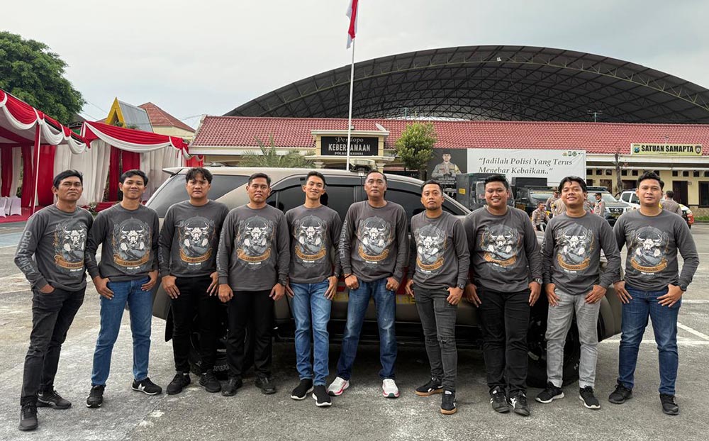 Personel Tim Anti Begal Polres Kediri. Foto: Ist. 