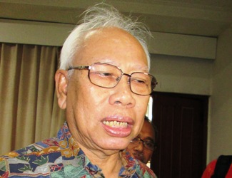 Bagir Manan, Ketua Dewan Pers. foto:nisa/bangsaonline 