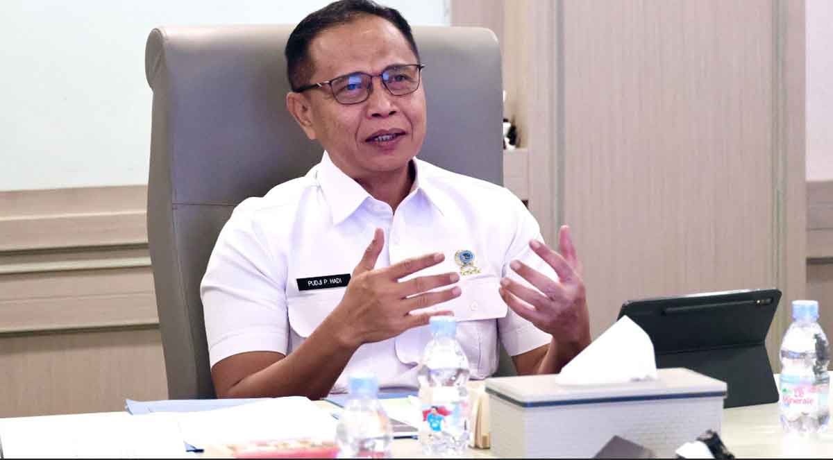 Sekjen Kementerian ATR/BPN, Pudji Prasetijanto Hadi.