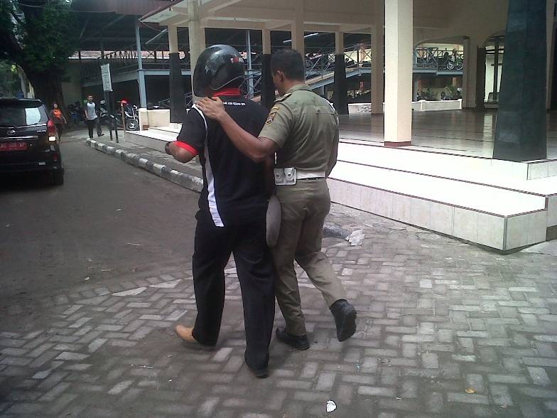 Diduga Masalah Asmara, Dua Oknum PNS Pemkot Kediri Adu Jotos