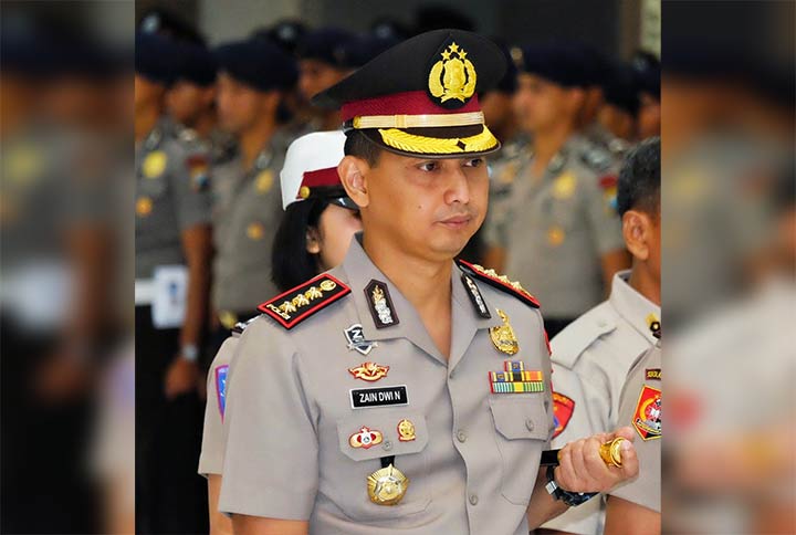 Kapolresta Sidoarjo, Kombespol Zain Dwi Nugroho.