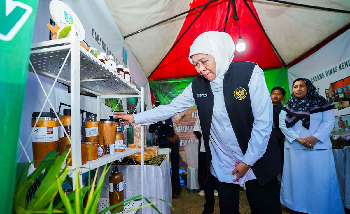 NTE KTH Jatim Tertinggi Nasional, Gubernur Khofifah Apresiasi Hilirisasi Perhutanan Sosial