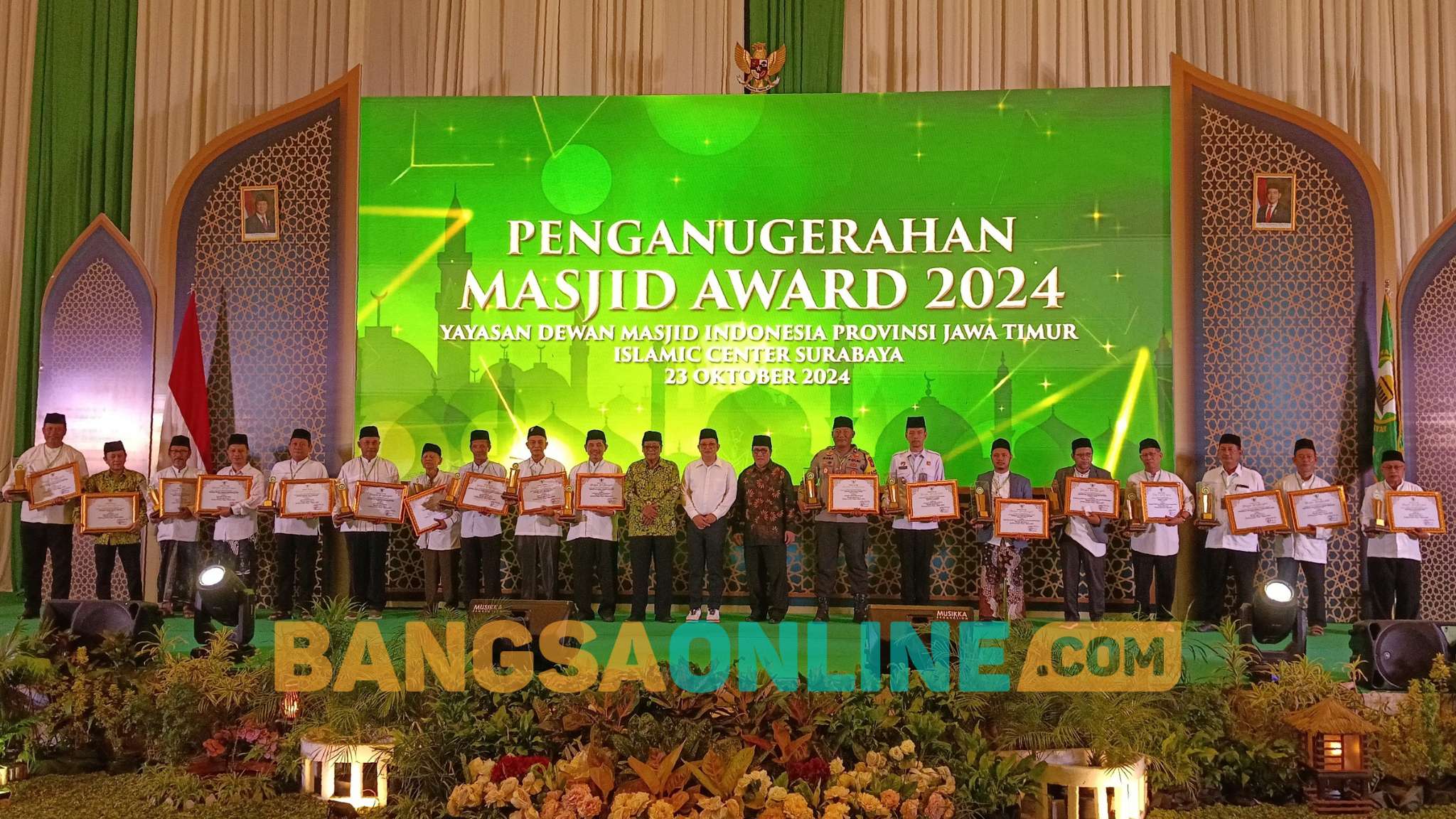 DMI Jatim Gelar Penganugerahan Masjid Award 2024