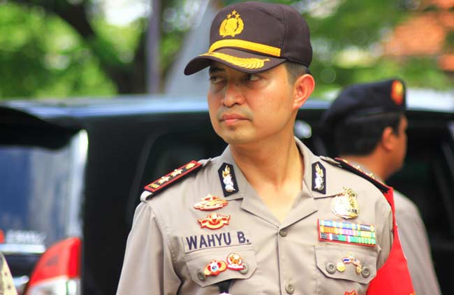 Kapolres Bojonegoro, AKBP Wahyu Sri Bintoro. foto: EKY NUR H/ BANGSAONLINE