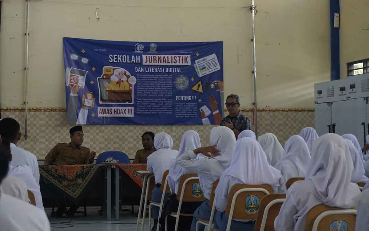 Sekolah jurnalistik yang digelar FJTB Bojonegoro.