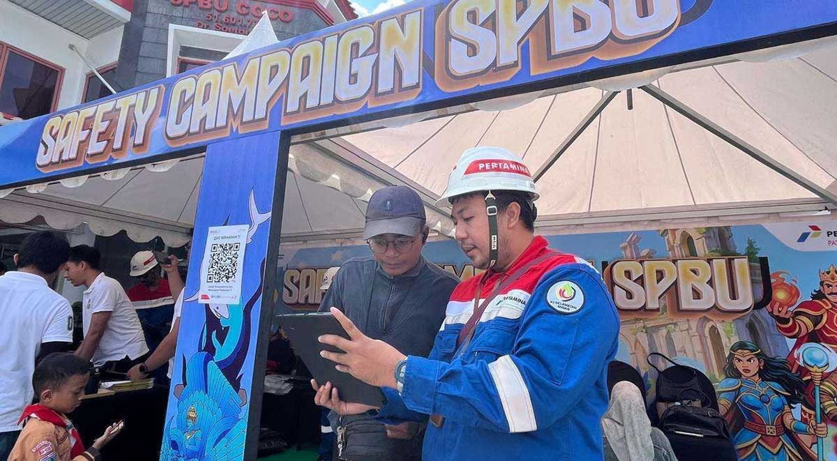 Safety Campaign yang digelar Pertamina.