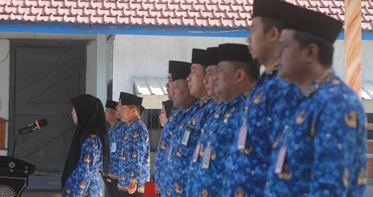 Upacara Hari Ibu ke-97 di Mapolres Pasuruan.