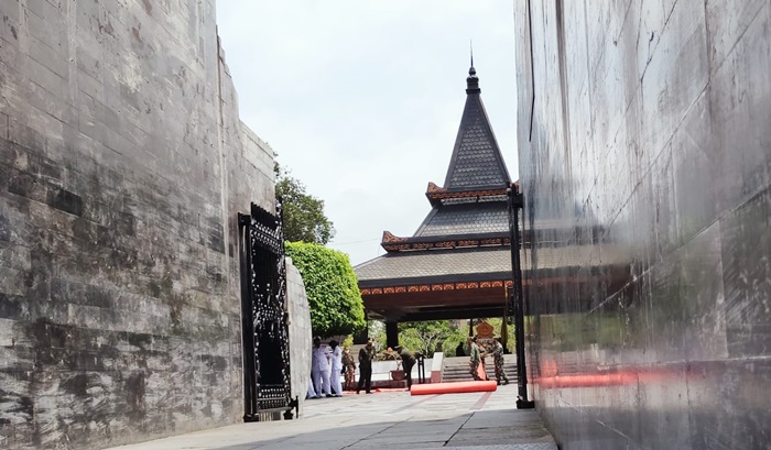 Area Makam Bung Karno yang telah dibuka bagi peziarah sejak beberapa waktu lalu.
