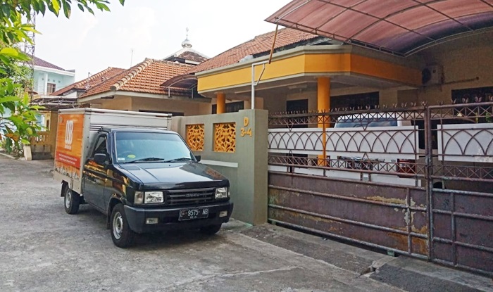 Kediaman Fatimah Az Zahra Salim Barabud di Desa Kepuhkembeng, Kecamatan Peterongan, Jombang.