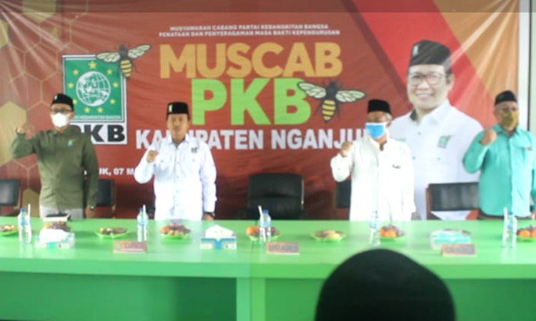 Muscab V PKB Kabupaten Nganjuk. (foto: BAMBANG DJ/BANGSAONLINE)