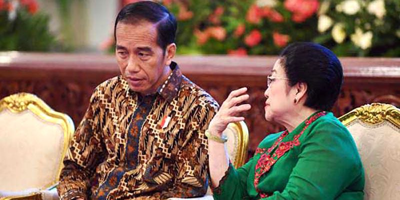 Joko Widodo dan Megawati Soekarnoputri. Foto: Rmol.id/net