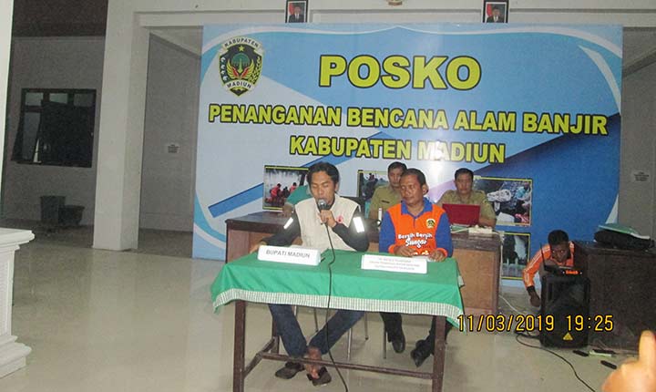 Pemkab Madiun Cabut Status Darurat Banjir