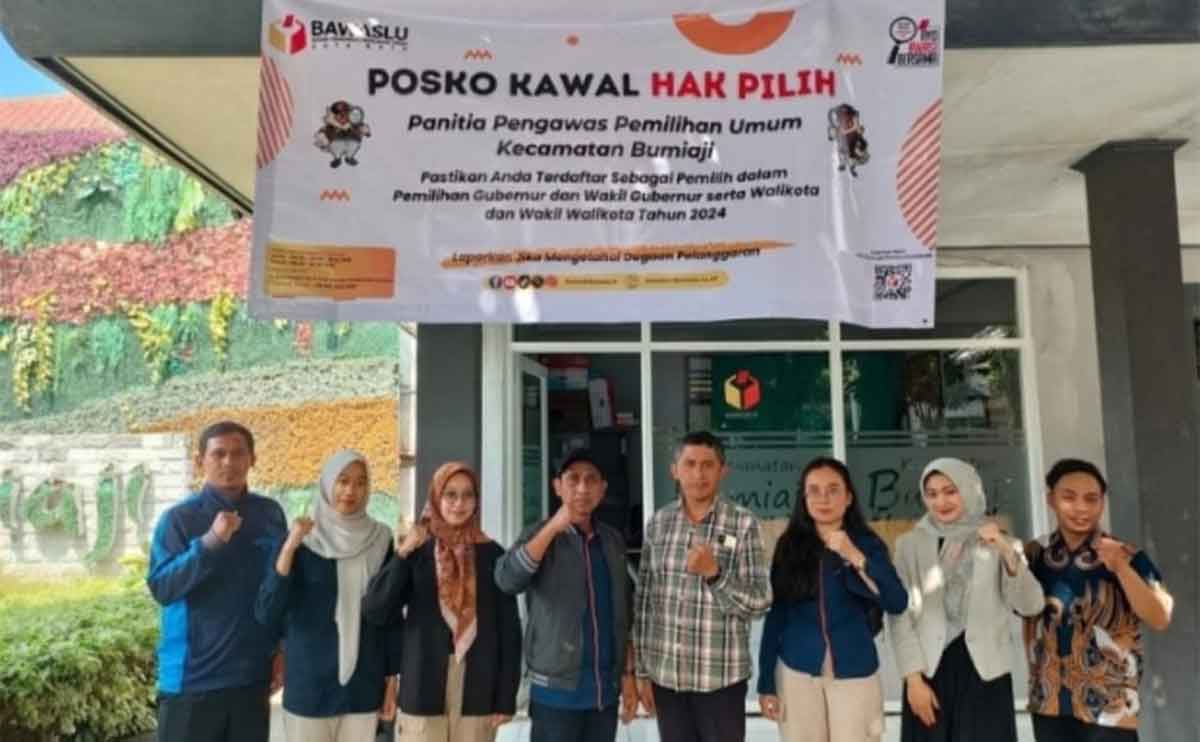 Bawaslu Kota Batu Buka Posko Kawal Hak Pilih di 3 Kecamatan
