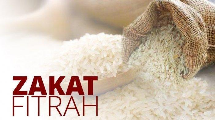 Ilustrasi zakat fitrah.