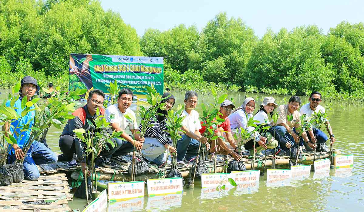 Cargill Bersama ITS dan YEKA Tanam 3.500 Mangrove di Gresik, Dorong Keberlanjutan Ekosistem Pesisir