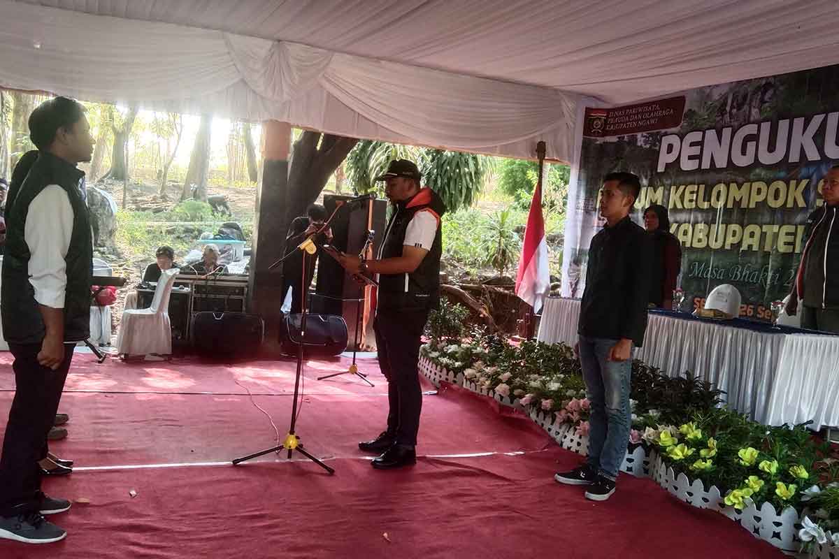 Bupati Ony Kukuhkan Kepengurusan Forum Pokdarwis, Guna Bangkitkan Wisata di Ngawi