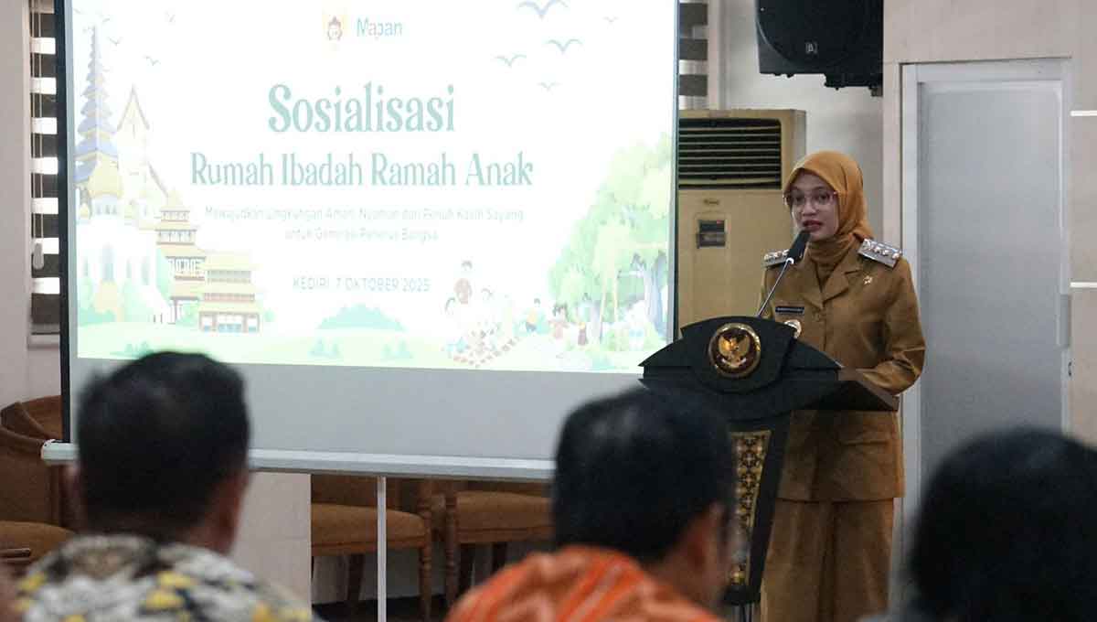 Dorong Rumah Ibadah Ramah Anak, Wali Kota Kediri Tegaskan Peran Pembentukan Karakter