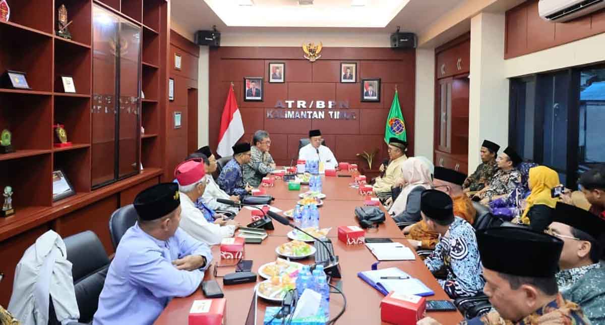 Menteri ATR/BPN saat berada di Samarinda, Kalimantan Timur.