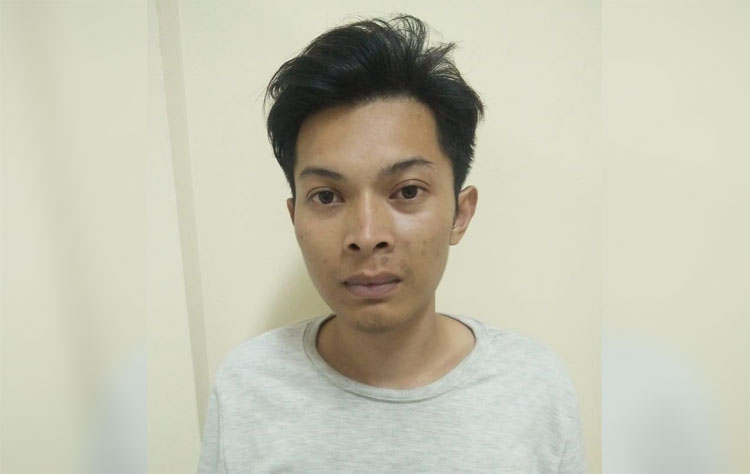 M. Syaifuddin, tersangka penyalahgunaan narkoba.
