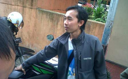 Hayyik Aki, wakil koordinator Malang Corruption Watch (MCW).
