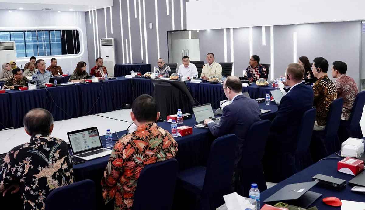 Menteri ATR/BPN saat memberi sambutan dalam Kick-off Proyek ILASP.