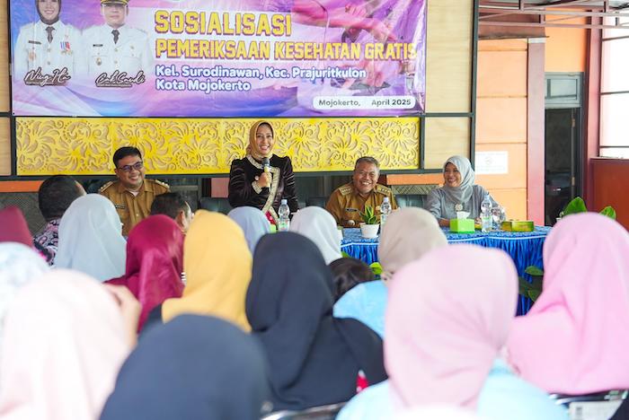 Target Quick Win 100 Hari Kerja Ning Ita-Cak Sandi: 25 Persen Warga Kota Mojokerto Peroleh Akses PKG