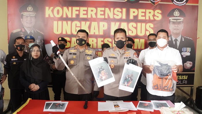 Dua Pelaku Begal Bersenjata Samurai di Sidoarjo Berhasil Diringkus Polisi