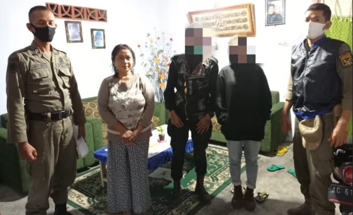 Berduaan di Kamar Hotel, Pasangan Bukan Suami Istri Diamankan Satpol PP Kota Kediri