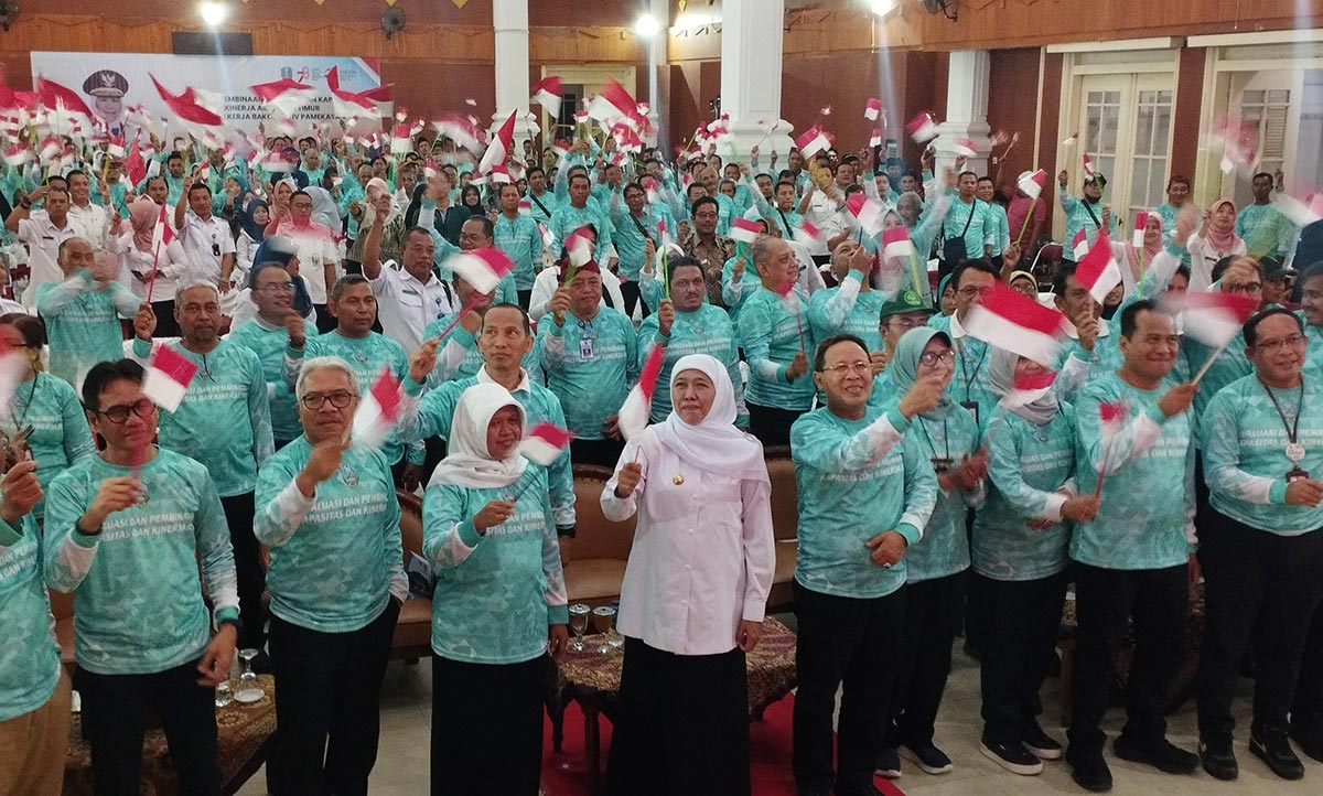Sapa ASN Sewilayah Bakorwil IV Pamekasan, Gubernur Khofifah: Pertahankan Prestasi yang Telah Diraih