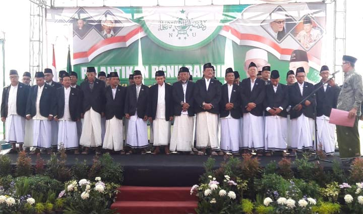 Pelantikan pengurus PCNU Bangil periode 2019-2024.