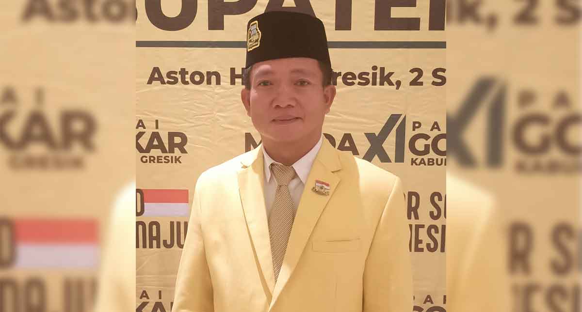 Ketua DPD Golkar Gresik periode 2025-2030, Wongso Negoro. Foto: Ist