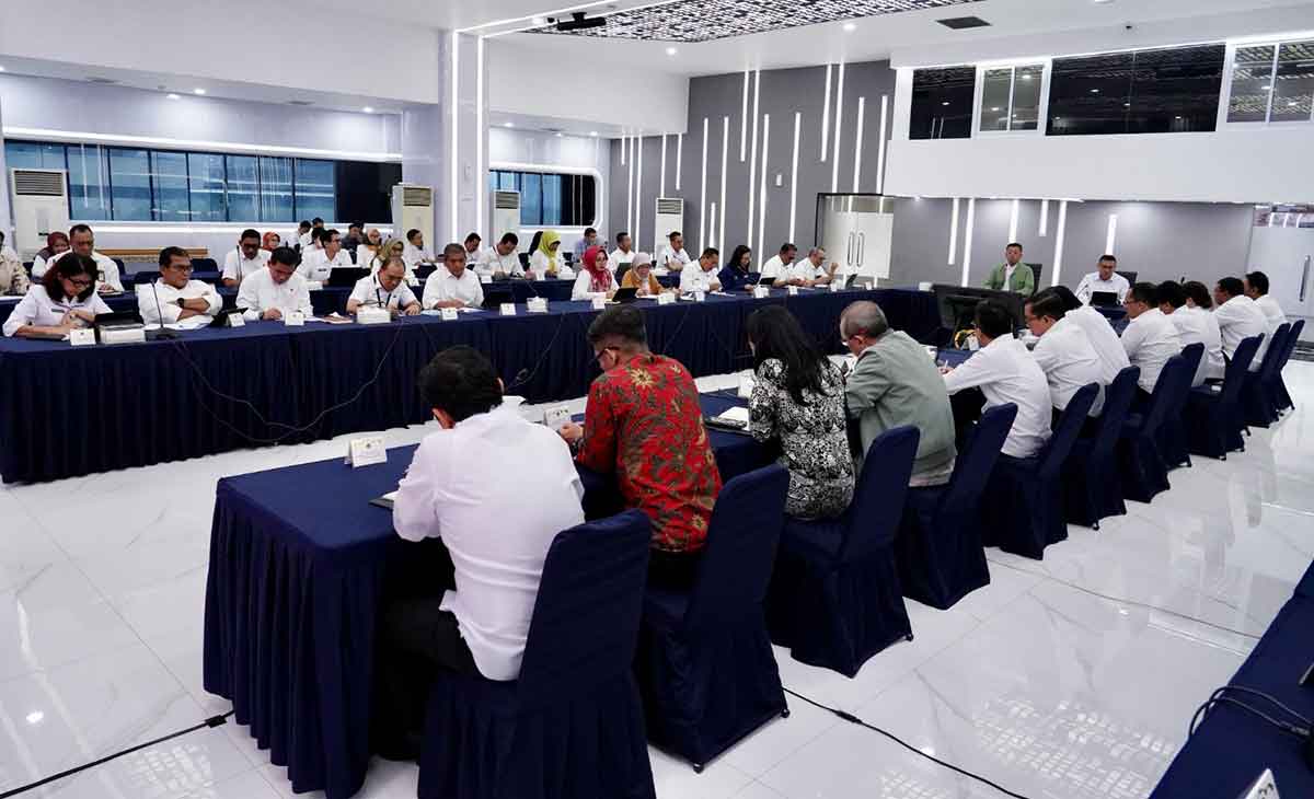 Rapim yang berlangsung di Kantor Kementerian ATR/BPN, Jakarta.