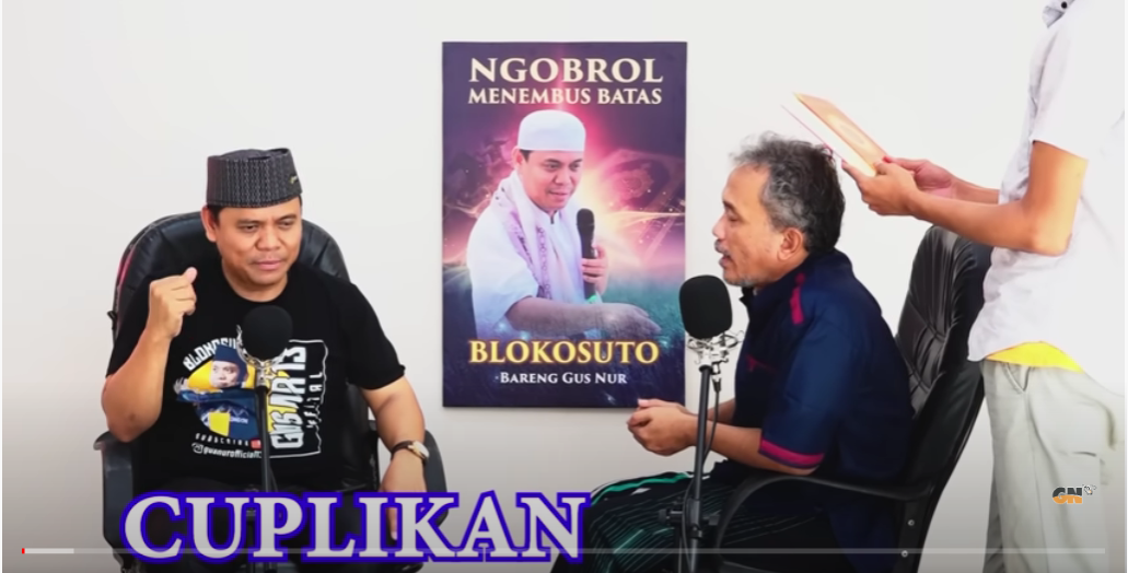 Sugi Nur dan Bambang Tri Mulyono. Foto: twitter  