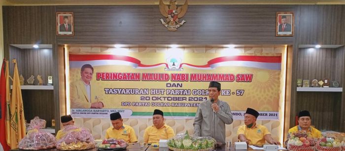Peringati Maulid Nabi Muhammad SAW, Ketua DPD Golkar Situbondo Minta Kadernya untuk Tetap Istiqomah