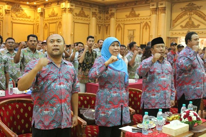 Perangkat Desa Dukung Penuh Khofifah di Pilgub Jatim