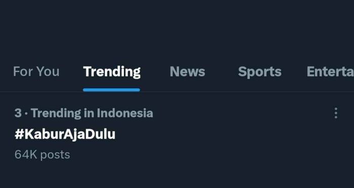 Tagar #KaburAjaDulu Jadi Tren di Semua Media Sosial