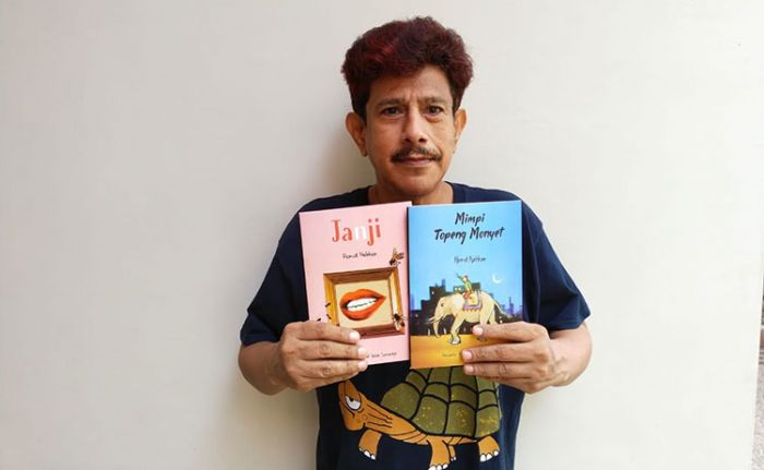 Pelukis Asal Surabaya, Hamid Nabhan Rilis Buku Kumpulan Cerpen Baru dan Dibagikan Gratis
