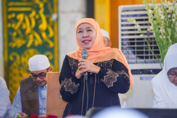 Syekh Fadhil Beri Julukan Khofifah: Ibunya Anak Yatim dan Fuqara