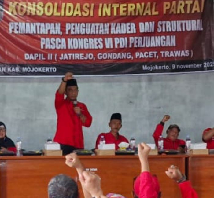 Fraksi PDI Perjuangan Kabupaten Mojokerto Gelar Konsolidasi Internal di Dapil II