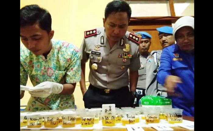 46 Perwira dan Pejabat Utama Polres Tuban Dites Urine Dadakan