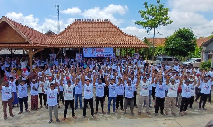 Relawan Wonge Prabowo-Gibran Tuban Optimis Paslon Nomor Urut 2 Menang Satu Putaran