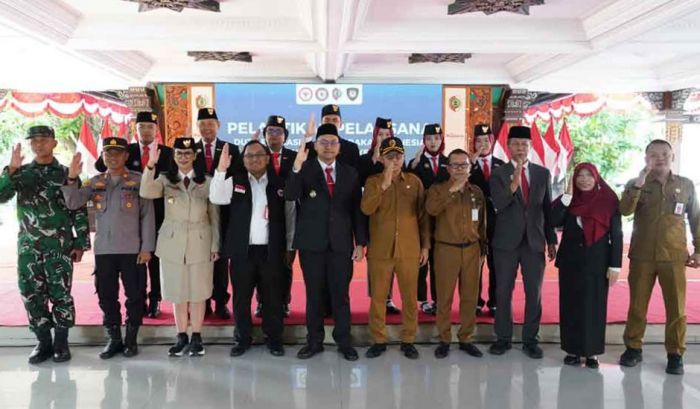 Wabup Mojokerto Rizal Octavian Lantik Pengurus DPPI Periode 2025-2029